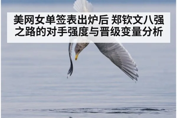 美网女单签表出炉后 郑钦文八强之路的对手强度与晋级变量分析